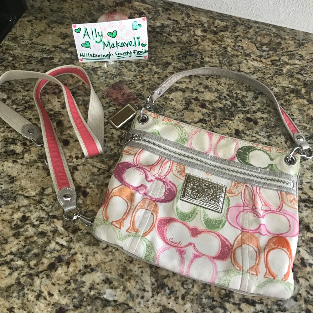 Coach Scribble Messenger Bag